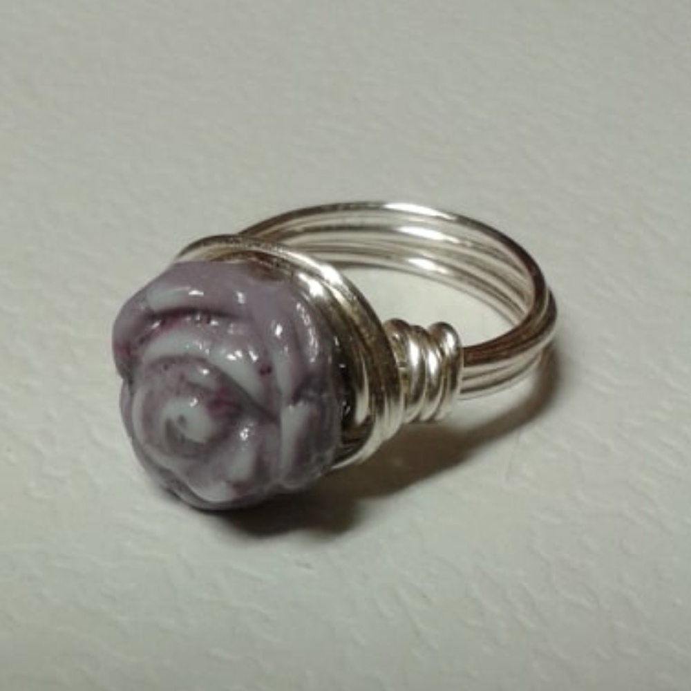 Little Girls Flower Ring